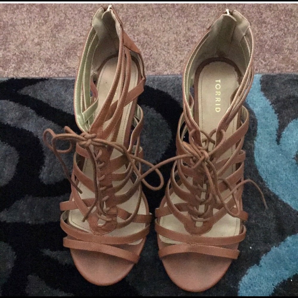 Brown heels
